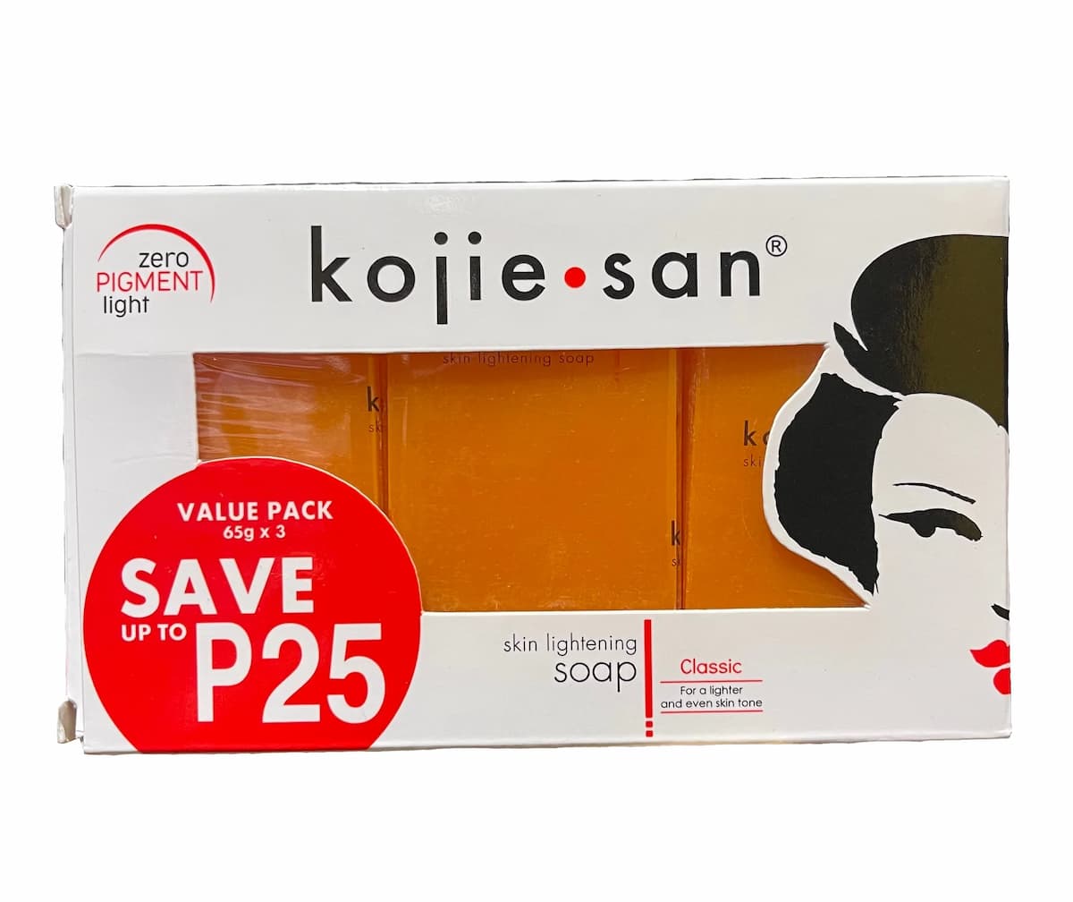 Kojie San Facial Beauty Soap 65g 3pc set